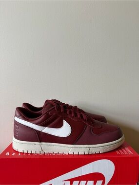 Nike Big Low Dark Team Red 355152-601 Men’s Size 7